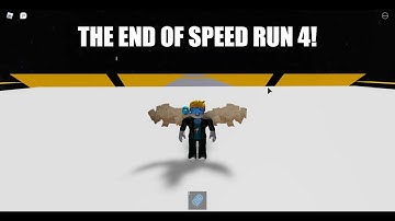 Roblox speed run 4 | Part 2 | The Ending!