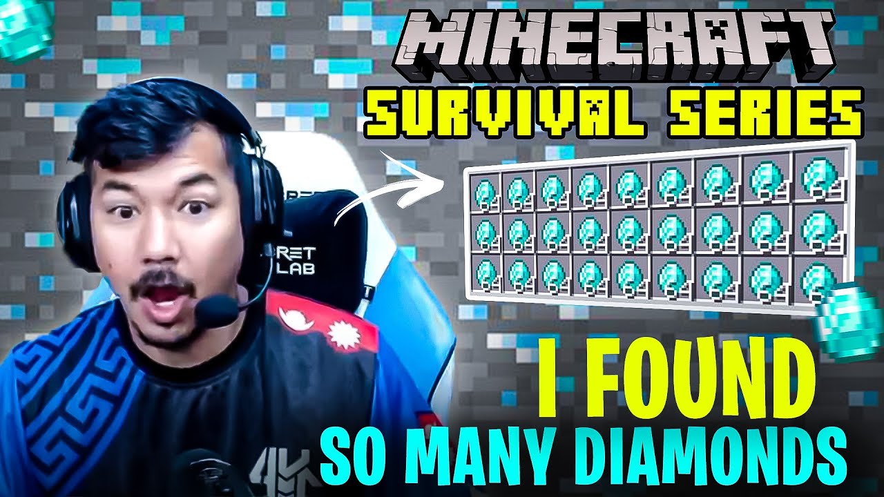 I FOUND SO MANY DIAMONS IN CAVE | MINECRAFT SURVIVAL EP 5 - YouTube