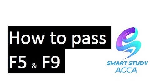 How to pass F5 & F9 by Naveed ur Rehman