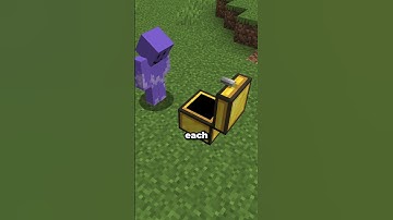 Chests in Minecraft… but with way more space! #shorts #video #youtube #fyp #minecraft