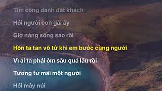 Sầu Tương Tư Lyrics - Nhật Phong