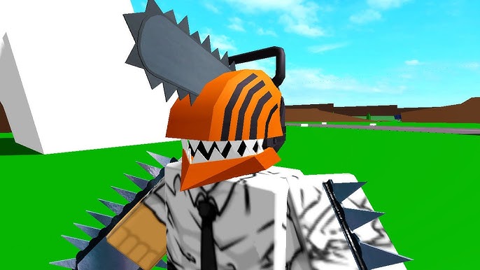 I made denji and pochita in roblox spraypaint : r/ChainsawMan