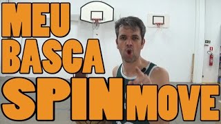 Como fazer um giro no basquete - Meu Basca - Basquete Cascavel - (Spin Move Combo)