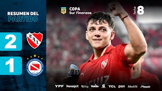 INDEPENDIENTE 2 - 1 ARGENTINOS I Resumen del partido I #CopaSurFinanzas 2024