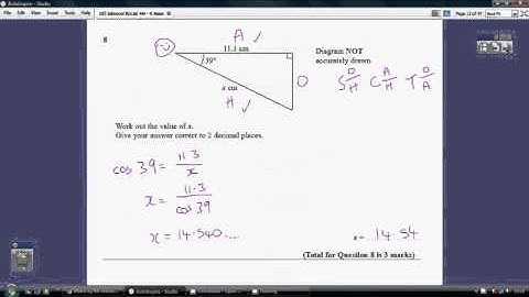 18) Edexcel IGCSE  Maths 4H - 4 June 2015