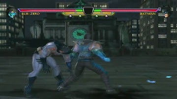 Sub Zero 56% Midscreen Combo MK vs DC