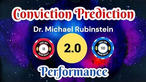 Conviction Prediction 2.0 Performance