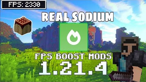 Real Sodium For Pojavlauncher 1.21.4 / Sodium mod for PojavLauncher (no crash😳)