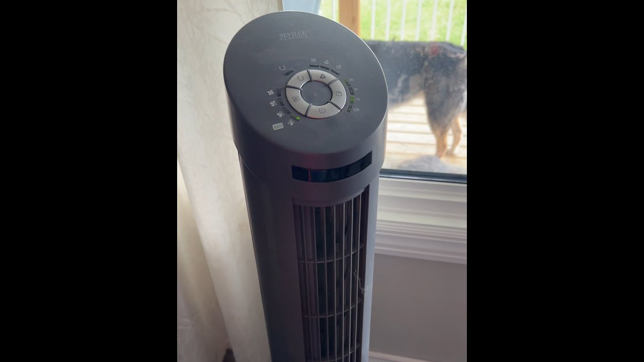Seville Classics UltraSlimline Tower Fan review