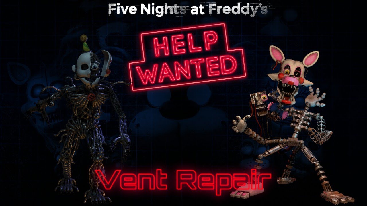 FNaF VR - Part 2 - Vent Repair - YouTube