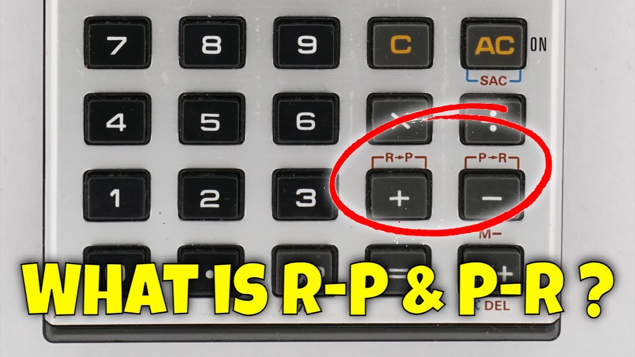 Casio Rpn Tutorial: Casio Calculator R-P and P-R Functions - YouTube