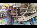 How to replace a rear wheel hub bearing HYUNDAI SANTA FE 2.2D CRDI 2010~2012 D4EB F5A51