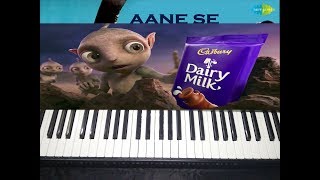 Cadbury Dairy Milk - Ad Tune//Instrumental//Piano Tutorial//Slowly Play In end... chords