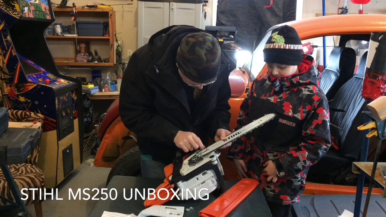 stihl-ms250-unboxing-youtube
