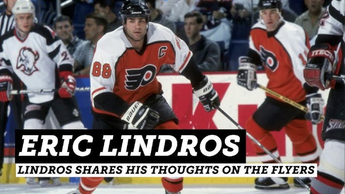 Flyers retire Hall of Fame center Eric Lindros' No. 88