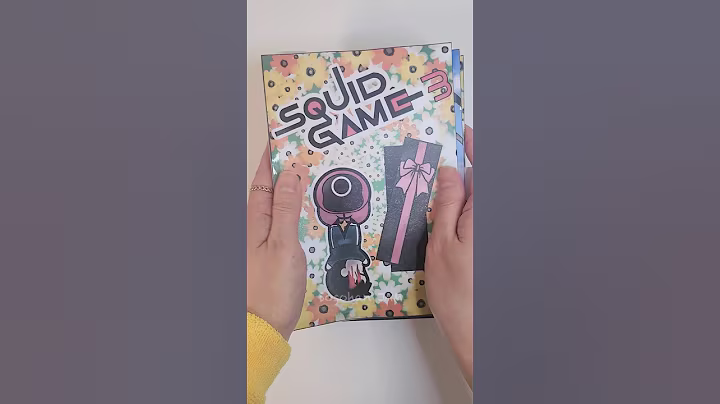 squid game 3 game book blindbag 오징어게임 3 게임북 블라인드백 #squidgame #gamebook #blindbag #papercraft #asmr