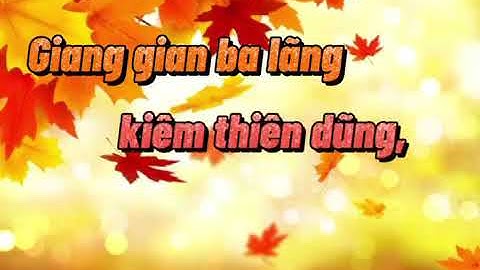 Đọc thơ Thu hứng (Đỗ Phủ)_Lớp 10D4