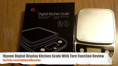 1byone Digital Display Kitchen Scale With Tare Function Review