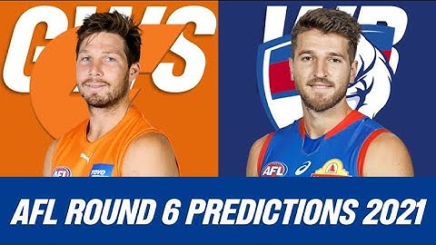 AFL Round 6 Tips 2021