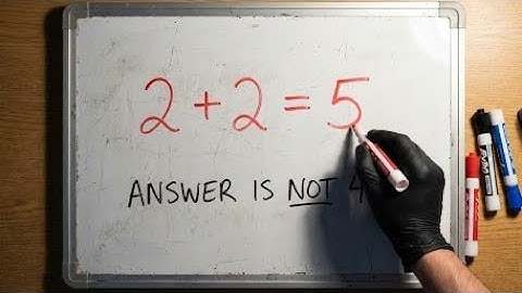  I Broke Math: 2 + 2 = 5 (Proof)