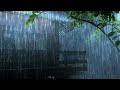 Deep Sleep Instantly With Heavy Rain On Roof &amp; Thunder | Relaxing Rain Sounds For Sleep, Meditation