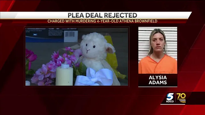 Caregiver charged in 4-year-old Cyril girl's murder rejects plea deal