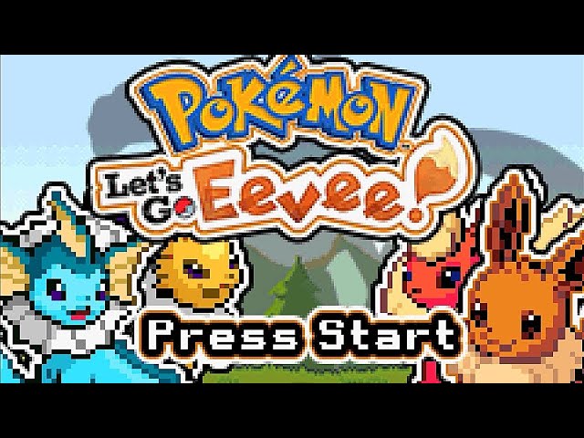 ◓ Pokémon LG Pikachu/LG Eevee! GBA 💾 [v7.0] • FanProject