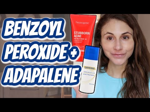 How to use BENZOYL PEROXIDE WITH ADAPALENE| Dr Dray