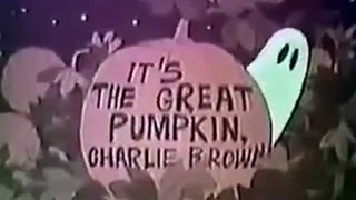 It's the Great Pumpkin, Charlie Brown! - Original 1966 CBS Promo