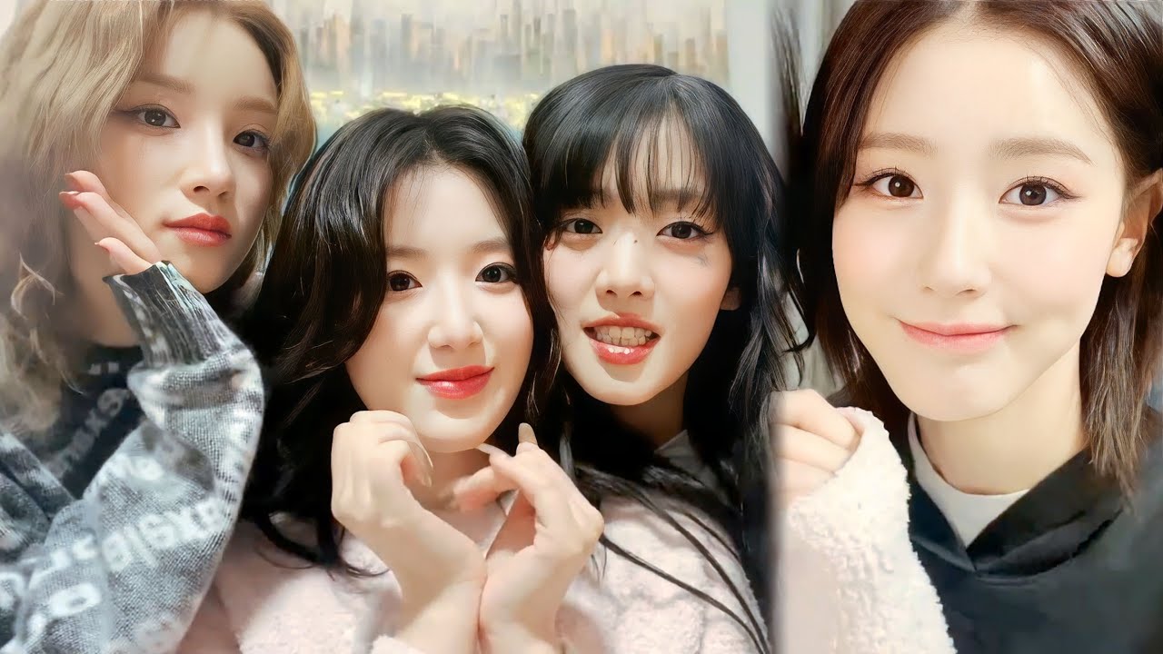 (G)I-DLE 231206 Shuhua+Yuqi+Minnie+Miyeon (Weverse live #yuqi #shuhua #minnie #miyeon #gidle