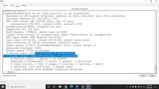 Common Cisco 'show' commands screenshot 4