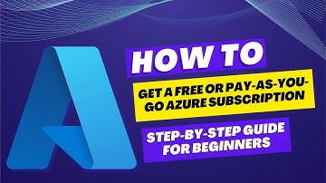 How to Get a Free or Pay-As-You-Go Azure Subscription | Step-by-Step Guide