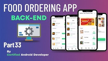 Food Ordering App Backend #17 - Order Acceptance, Dispatch, & Order Status Tracking -Android Project