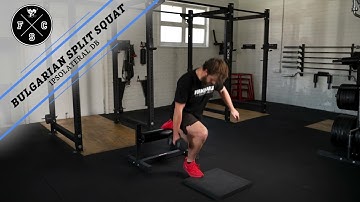 Bulgarian Split Squat Front Floating Heel Ipsolateral DB