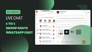 Add Live Chat Advanced Feature on Website | OnetoOne Chat, Group Base Chat, Whatsapp Chat Plugin