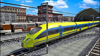 Euro Train Racing Free - Endless Mode screenshot 5