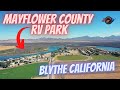 Mayflower County RV Park Campground - Blythe California