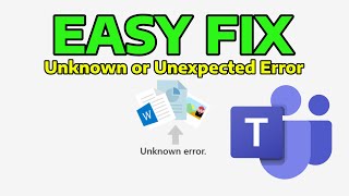 Celebrity How To Fix Unknown Error or Unexpected Error in Microsoft Teams Wealth