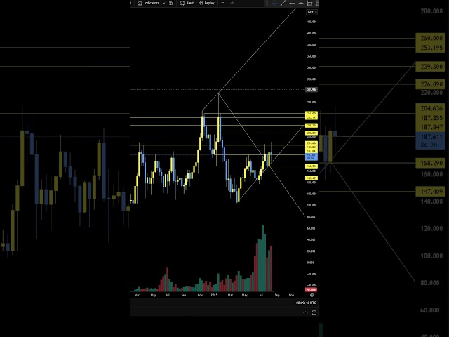 SOL 8D Close - Bullish - Will We Get A Dip to Buy? #trading #liquidity #cryptodaily #solana