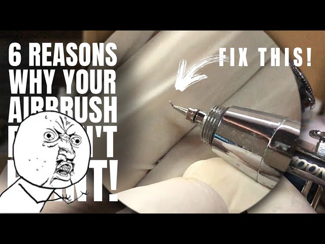 KKMoon Mini Airbrush Set Troubleshooting 【修復】KKMoon ミニエアブラシセット [CC] [1080p][ENG]