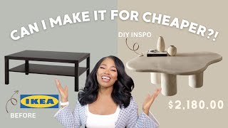 How To Make A Concrete Coffee Table - DIY IKEA Hacks by Tiera Lovelle 3,718 views 5 months ago 14 minutes, 16 seconds