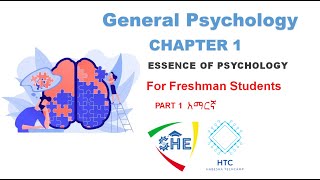 ESSENCE OF PSYCHOLOGY || Psychology freshman course CHAPTER 1 PART 1  for freshman students