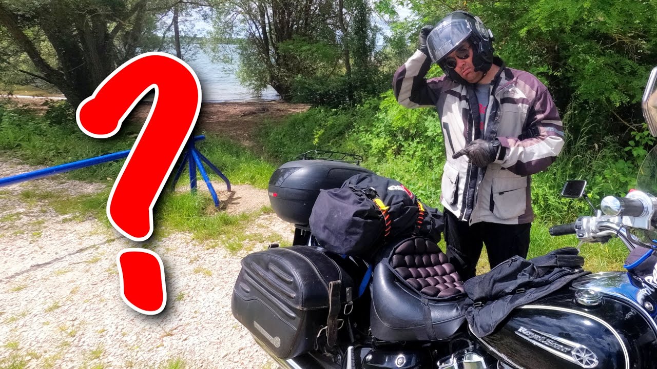 Comment monter sur une moto chargée (3 techniques + bonus) - YouTube