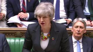 Theresa May To British Parliament We Need To Hold Our Nerve Over Brexit