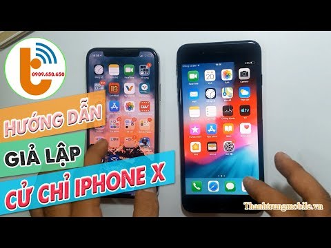 Hướng Dẫn Giả Lập Cử Chỉ iPhone X trên iPhone Đời Thấp