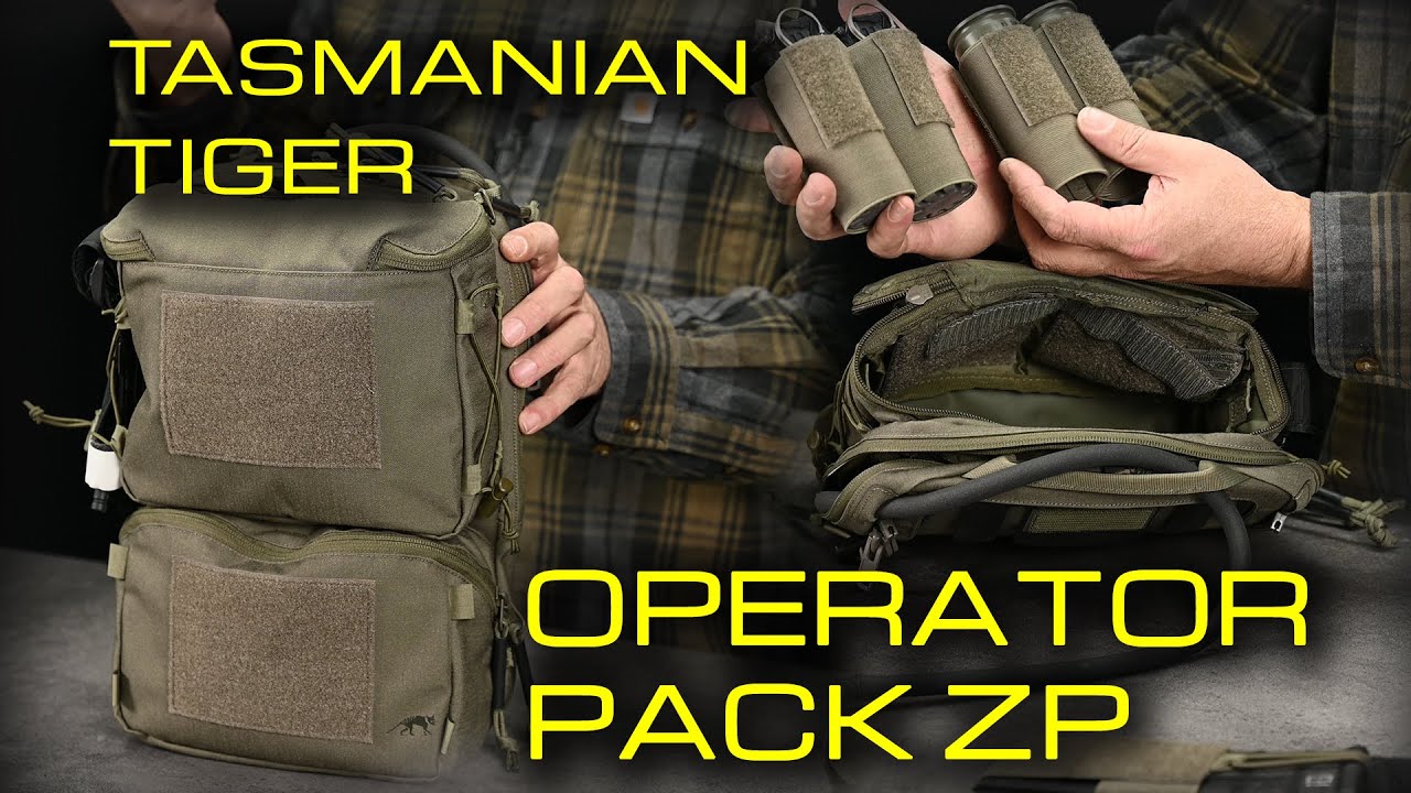 TASMANIAN TIGER OPERATOR PACK ZP - THE ZIP ON PANEL FOR ALL CASES! 