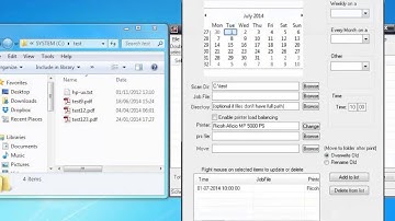 Batch & Print Enterprise - How to use the scheduler