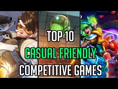 TOP 10 CASUAL FRIENDLY COMPETITIVE GAMES