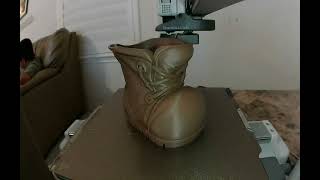 Bambu A1 Mini Timelapse 3D Printing A Boot Model In Stunning Detail