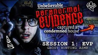 Session 1: EVP | Ghost Hunting ASMR (Paranormal Investigation Roleplay)